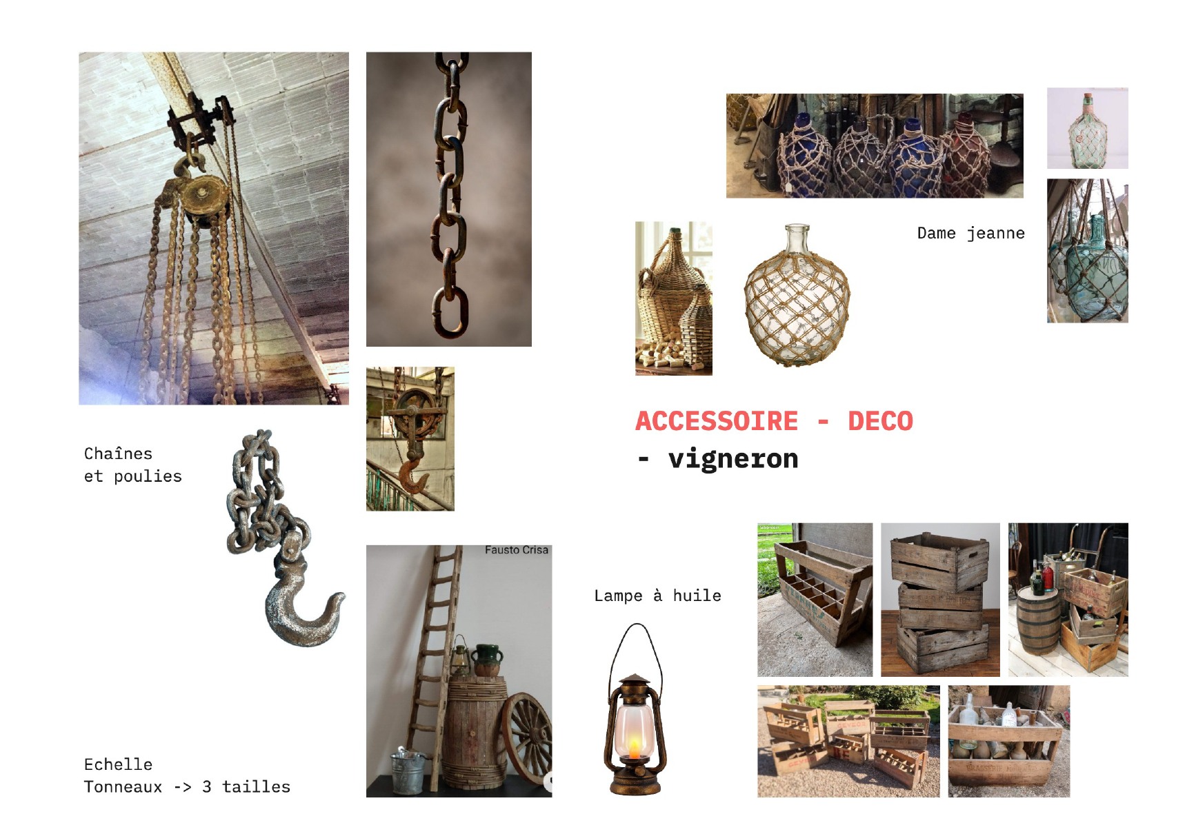 Recherche d’accessoirisation — Aude Brugière / Les Cravates Roses.