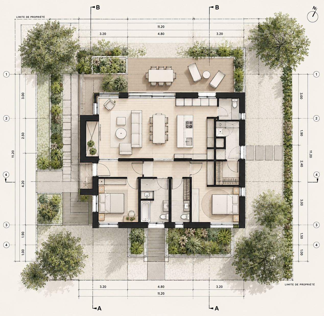 Plan architectural