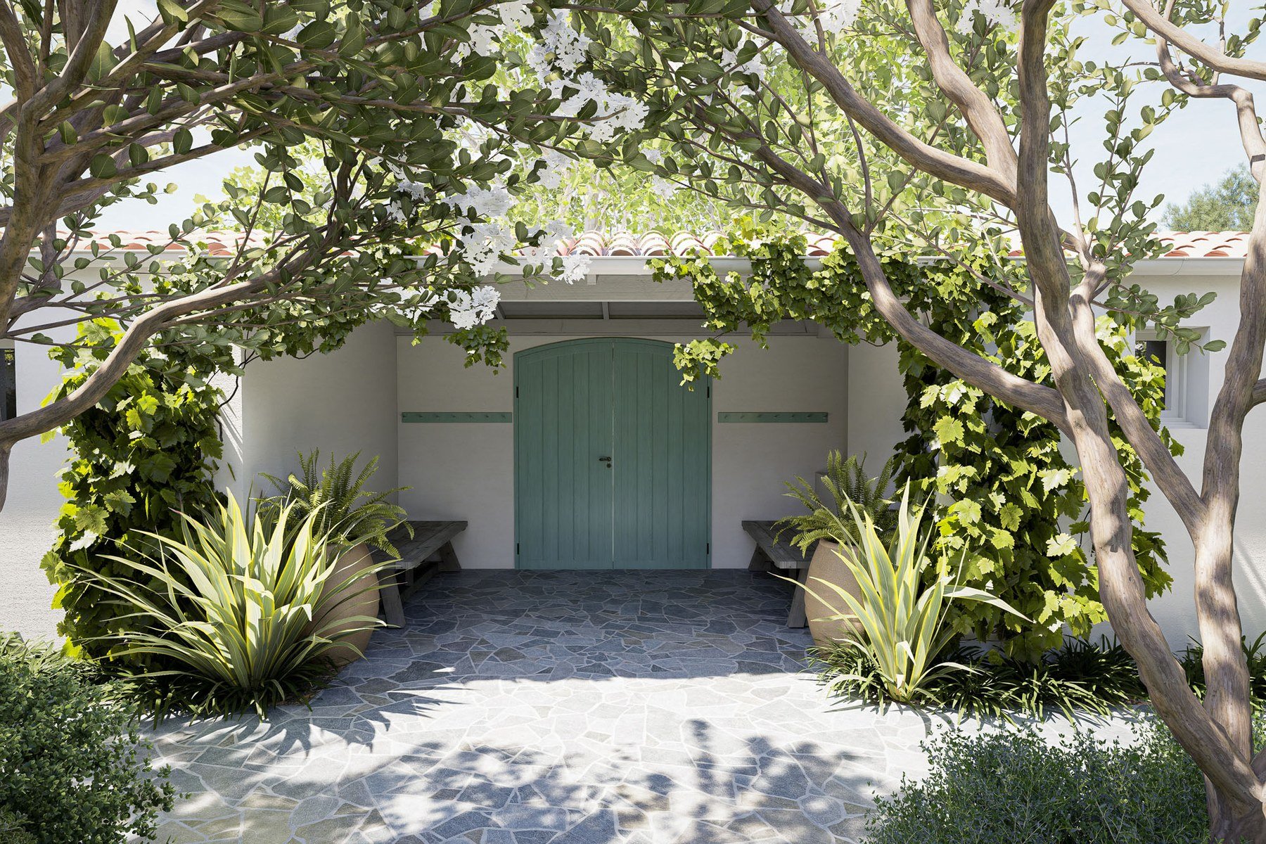 LES PORTES EN RE — Coache Lacaille — vue 3